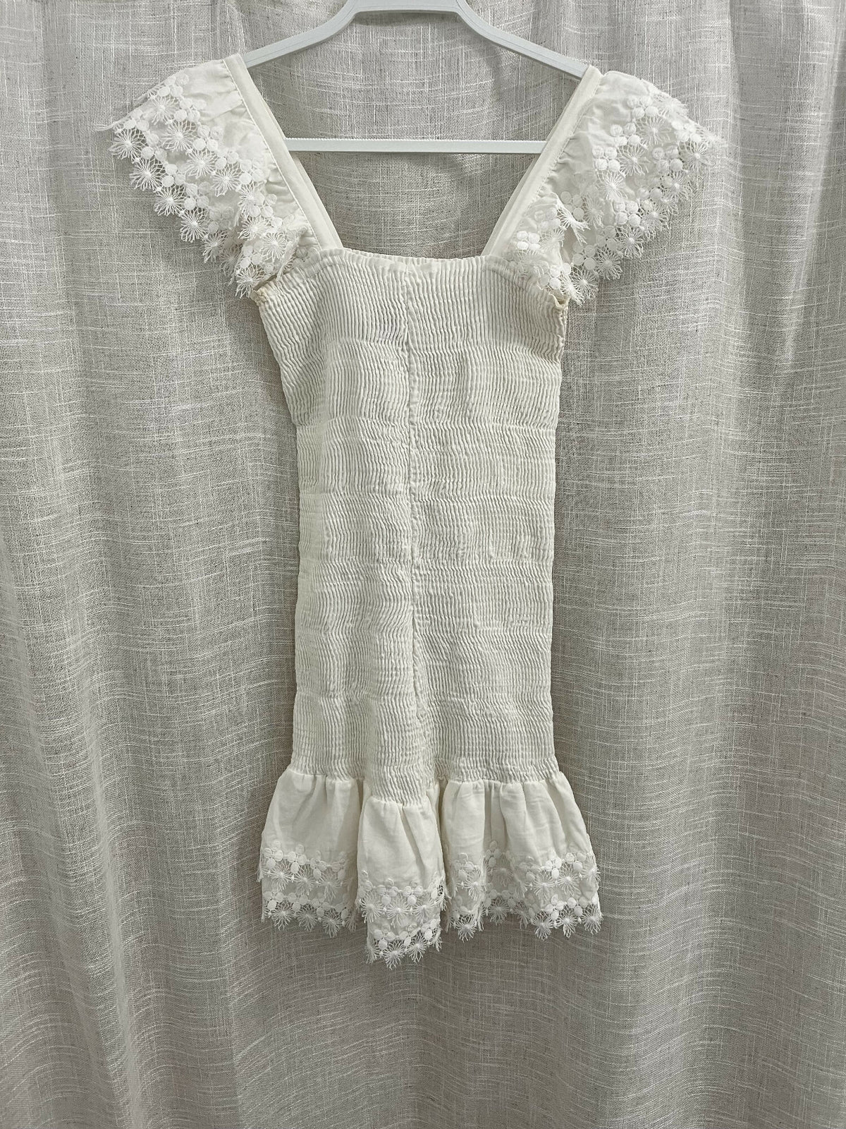 White Mini dress