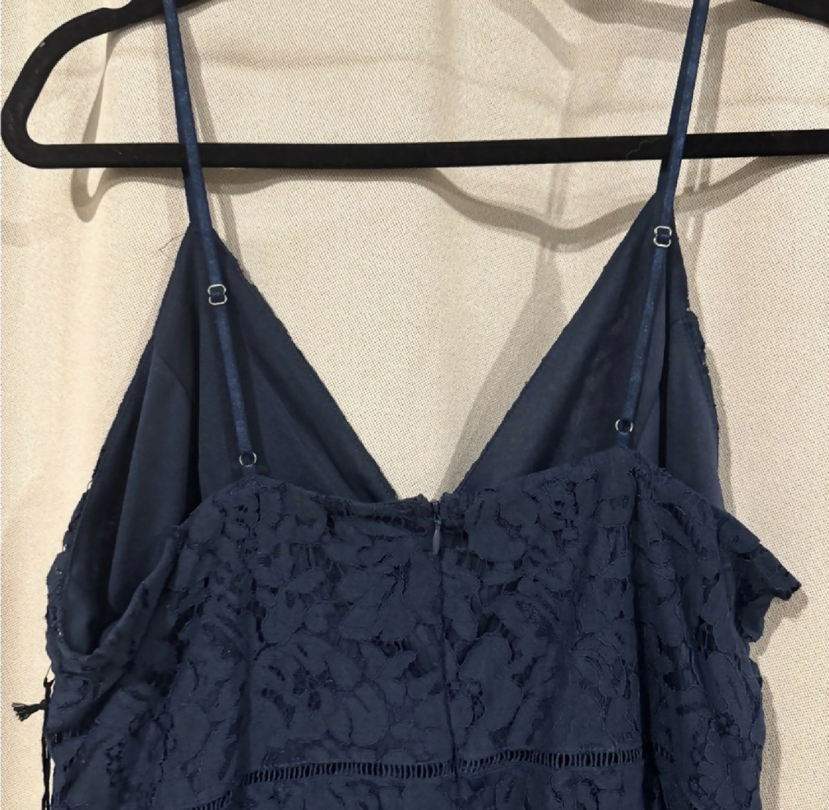 ASTR The Label Navy Lace Dress XL, NWT