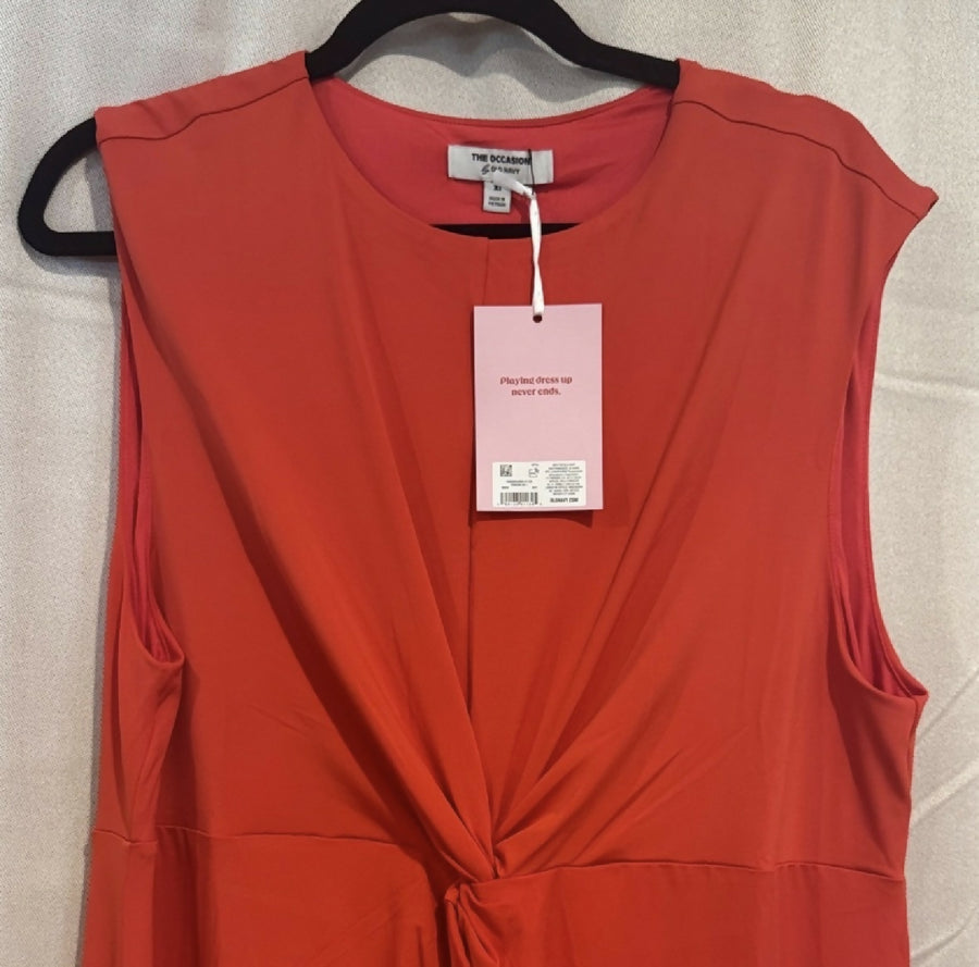The Occasion by Old Navy NWT BRIGHT Red Sleeveless Dress, XL