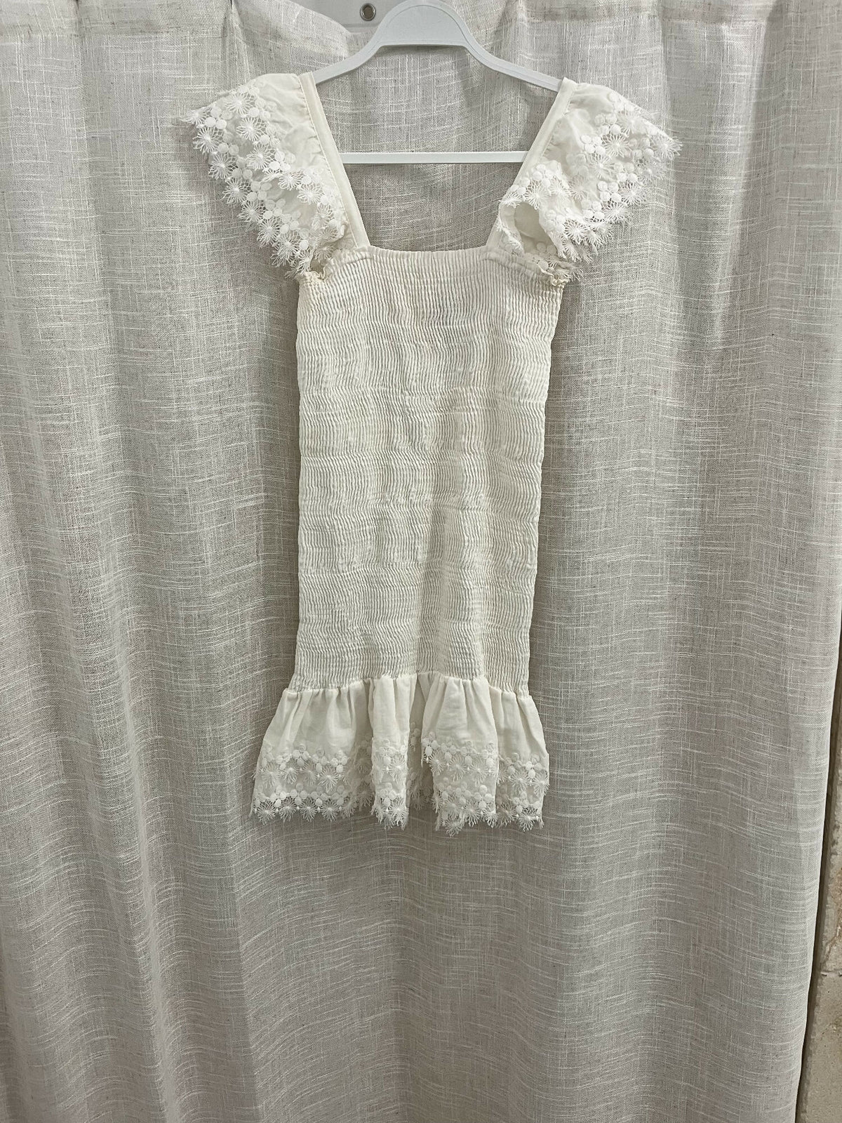 White Mini dress