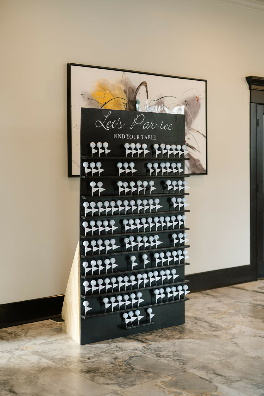 Golf Tee Seating Chart